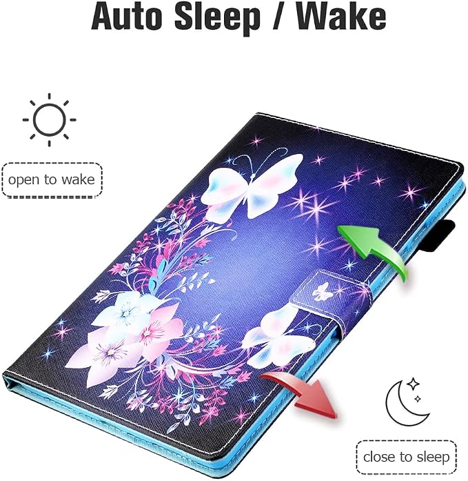 Fancity Case for Samsung Galaxy Tab A7 10.4 inch 2020 SM-T500/T505/T507 | Flexible PU Leather Case with Adjustable Standing Auto Sleep/Wake Card Slots &amp Pencil Holder for Galaxy Tab A7  Butter