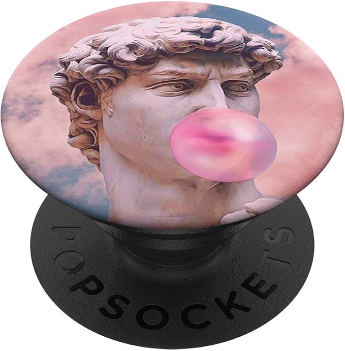 David Michelangelo red Bubble PopSockets Swappable PopGrip