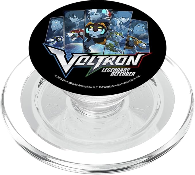 Voltron: Legendary Defender The Paladins And Lions PopSockets Adhesive PopGrip