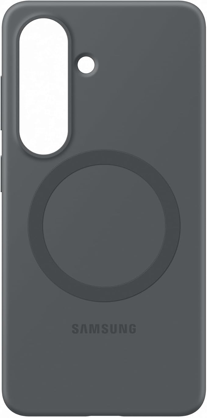 Samsung Galaxy S26 Rugged Magnet Phone Case Scratch Resistant Raised Edges Comfortable Safe Grip Black