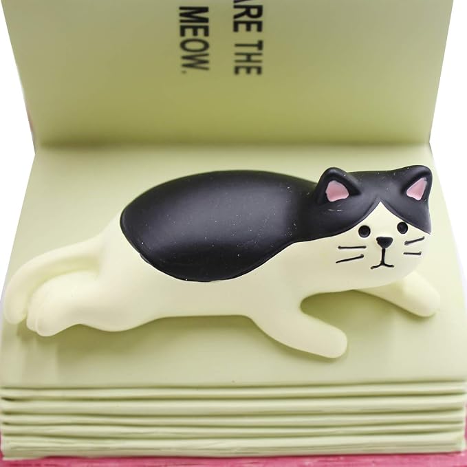 BOLLEY JOSS Desk Cell Phone Holder Stand Pink Sofa with Cute Cat Kitty for Office Free You Hands Home Ornament