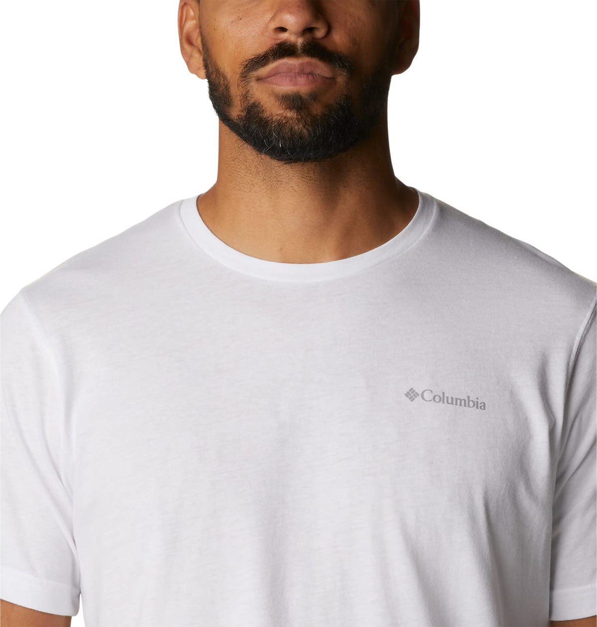 Columbia Men's Thistletown Hills Short Sleeve, White, Large