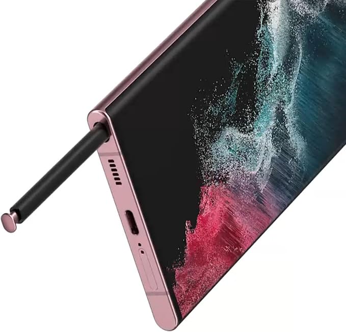 2 Pack Galaxy S22 Ultra S Pen Replacement for Samsung Galaxy S22 Ultra Stylus Pen 5G SM-S908U S22 Ultra S Pen WithoutBluetooth + Eject Pin (Burgundy)