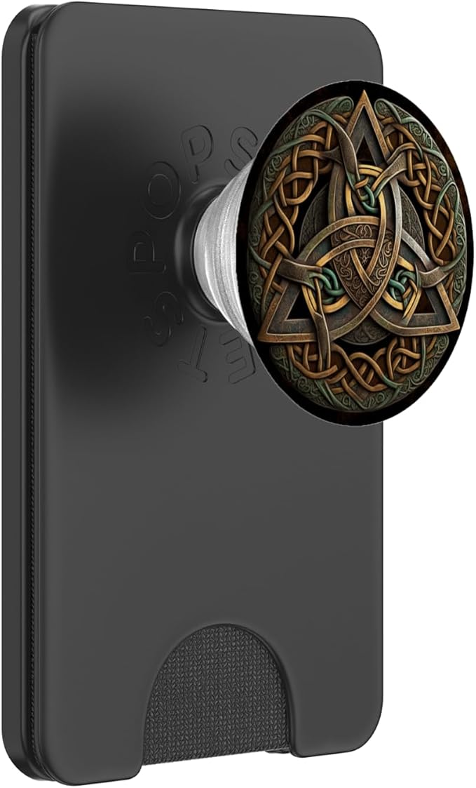 Triquetra Viking Celtic Knot Design PopSockets Adhesive PopGrip