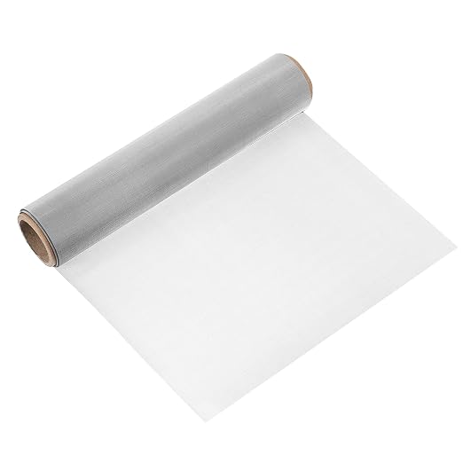 uxcell 100 Mesh 79" x 10" Woven Wire Mesh, 316 Stainless Steel Air Vent Filter