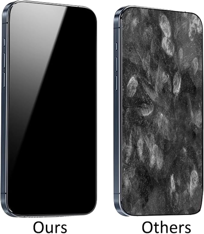 2 Pack for iPhone 12/12 Pro 360 Degree Privacy Screen Protector Anti spy Tempered Glass Film Easy Installation Auto-Alignment Kit Auto Dust-Elimination 6.1 inch
