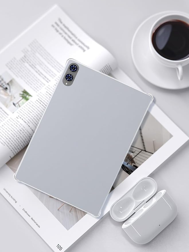 for Teclast T65 2025 Tablet 13.4 Inch Android Tablets CaseUltra-Thin Full Coverage CornerBOVUGAC Soft TPU Shockproof Kids Friendly for Odea A13 5G 13.4 Case Cover (Clear)
