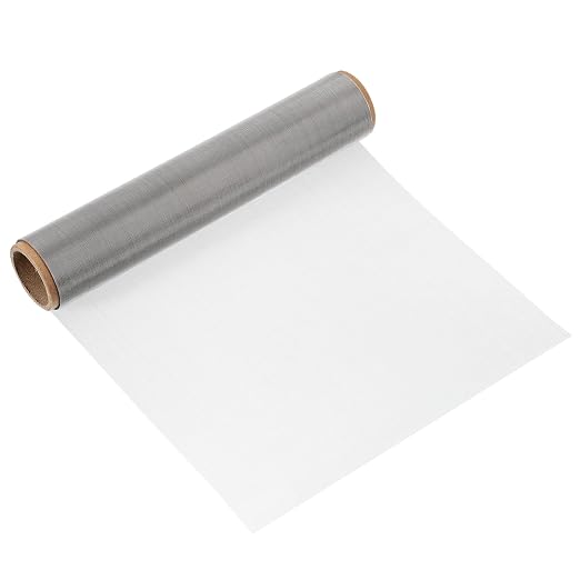 uxcell 60 Mesh 39" x 10" Woven Wire Mesh, 304 Stainless Steel Air Vent Filter