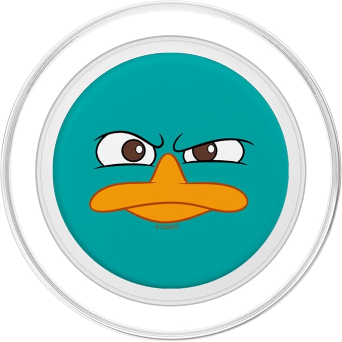Disney Channel Phineas and Ferb Agent P Perry The Platypus PopSockets Adhesive PopGrip