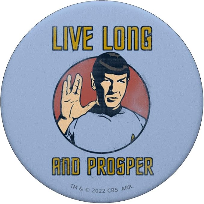 Star Trek Long Life PopSockets PopGrip for MagSafe