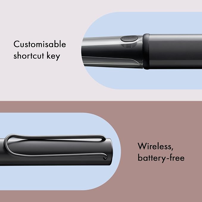 LAMY AL-Star EMR Aubergine (PC/EL tip) - Stylus Pen for Many Android Devices - Touchscreen Pen with Ergonomic Grip - Precise Writing &amp Drawing on Digital Media - with Function Button