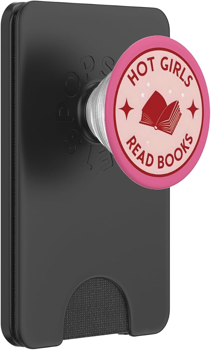 Hot Girls Read Books Reading Book Lover Booktrovert Bookish PopSockets PopGrip for MagSafe