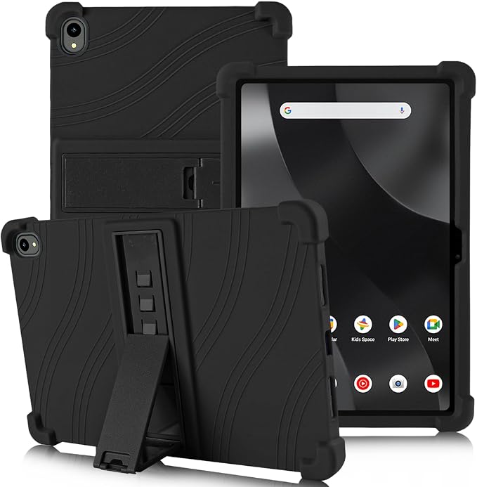 ATOOZ for Onn. 12.1 inch Tablet Pro Case 2024 (Model:100146663)Silicone Case for Onn 12.1 Tablet Pro with Stand (Black)