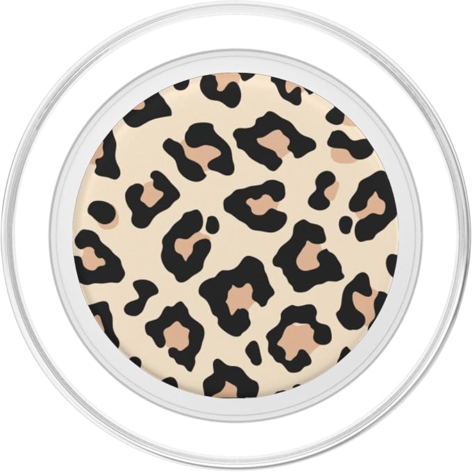 Leopard Cute Print PopSockets PopGrip: Swappable Grip for Phones &amp Tablets