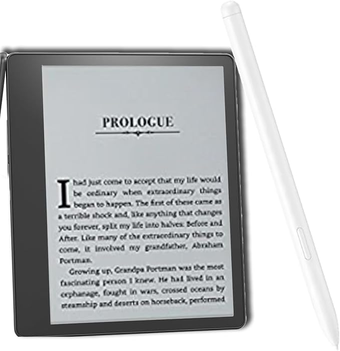 Stylus Pen Replacement for Kindle Scribe4096 Pressure SensitivityMagnet Adsorption Pen for Digital WritingDrawing Replacement for Kindle Scribe Pen(Black)
