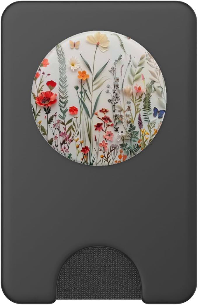 Mixed Flower Bouquet Floral Pattern PopSockets Adhesive PopGrip