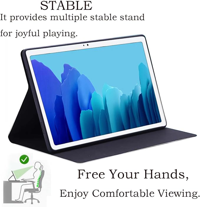 Case for iPad 9th/8th/7th Generation (2021/2020/2019) 10.2-inchSlim PU Leather Cover Adjustable Stand Auto Wake/SleepAurora Over Mountains