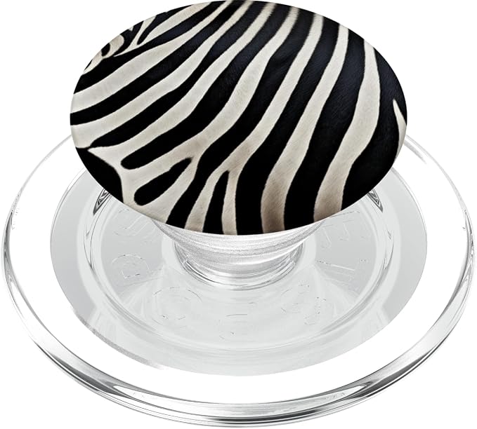 Zebra Pattern PopSockets PopGrip for MagSafe