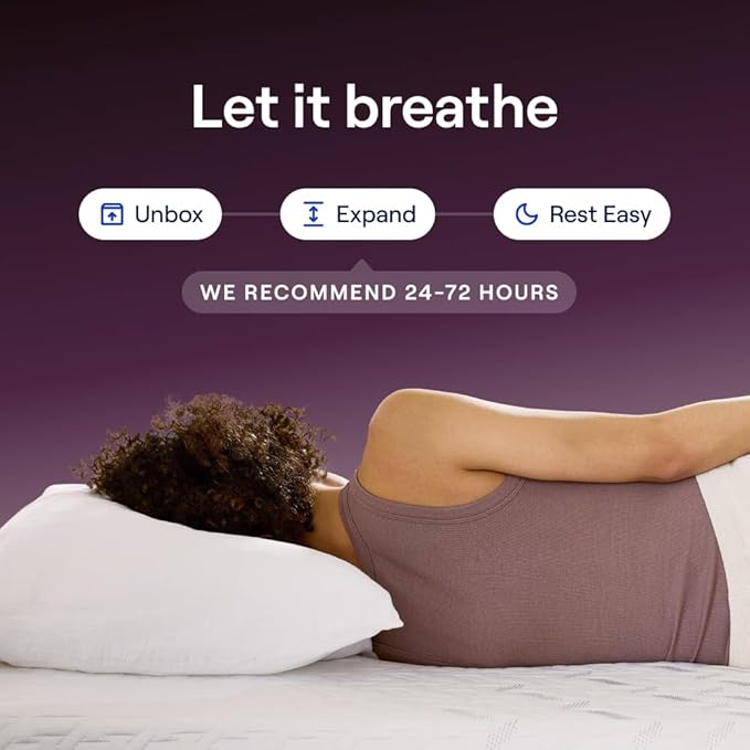 Nectar Luxe Hybrid 14” Queen Mattress - Medium Firm - Memory Foam & Innerspring Coils - Cooling Fibers - 3” Pressure Relief Layer - Mattress in a Box - 365-Night Trial & Forever Warranty