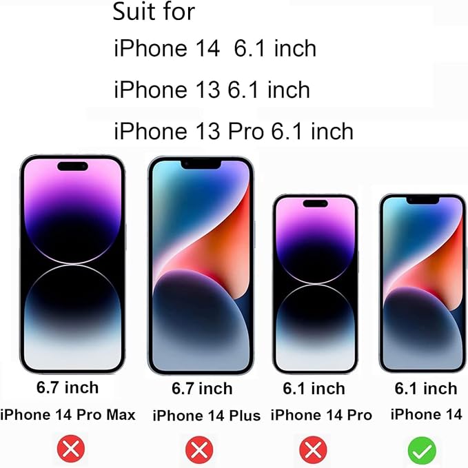 2 Pack Matte Anti-Blue Privacy Tempered Glass for iPhone 14 Pro Max / 15 Plus / 16 Plus Anti-glare Anti-Spy Screen Protector Film Colorful 6.7 inch