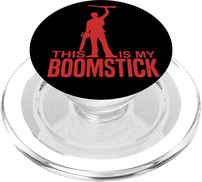 This Is My Boomstick Shotgun Chainsaw Dead Evil PopSockets Adhesive PopGrip