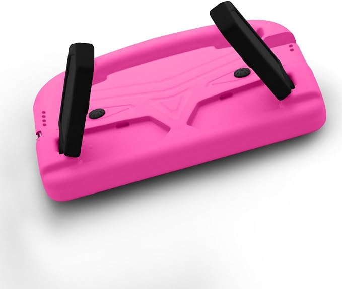 Kids Case for 7.9 iPad Mini 5/4/3/2/1 Silicone Shockproof Cover with Handle Kickstand Black