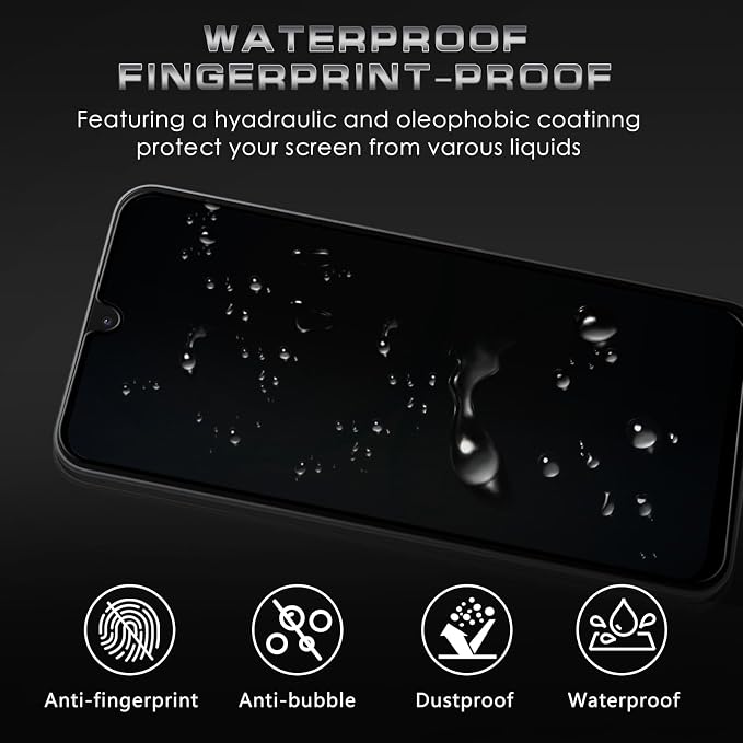 4 Pack Nothing Phone (3a) Pro 5G Privacy Screen Protector 2 Pack Privacy Tempered Glass Film and 2 Pack Camera Lens Protector Anti-Spy Protection for Nothing Phone (3a) Pro 5G Screen Protector