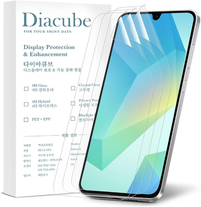 3-Pack for Samsung Galaxy A10E Flexible TPU-EPU Screen Protector [0.1S Fingerprint Unlock] [Real-Time Self-Healing] HD Clear Bubble Free Easy Installation with Alignment Jig