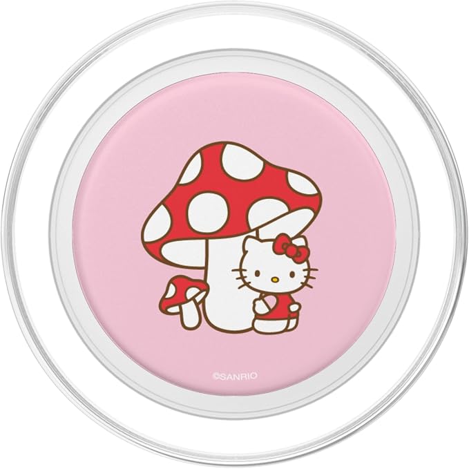 Hello Kitty Spring Mushroom PopSockets PopGrip: Swappable Grip for Phones &amp Tablets
