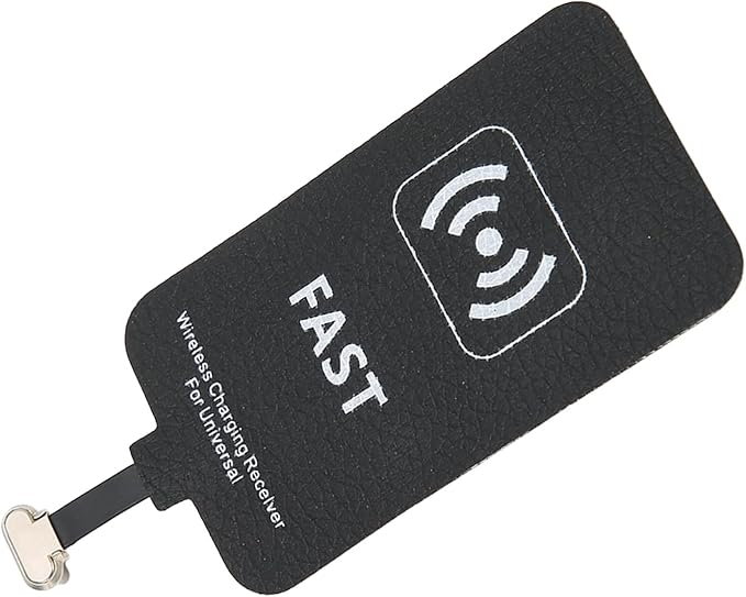 10W Fast Wireless Charging Receiver 5V/2A Type C Wireless Charging Receiver - Charger Receiver Chip for Mobile Phones with USB-C