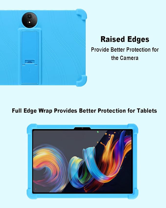 Tablet Case for TCL Nxtpaper 11 Plus Soft Silicone Case with Adjustable Stand Shockproof Protective Cover for TCL Nxtpaper 11 Plus 11.5 inch. (Black)
