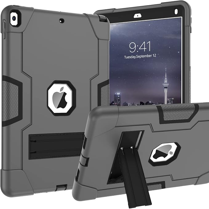 BENTOBEN for iPad Air 3 2019 Case iPad Pro 10.5 2017 Case 3 Layers Heavy Duty Rugged Shockproof Kickstand Sturdy Protective Tablet Cover for iPad Air 3rd Generation/iPad Pro 10.5 2017 Black