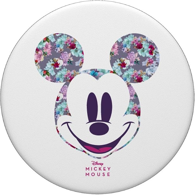 Disney Year of The Mouse Floral Mickey April PopSockets Adhesive PopGrip