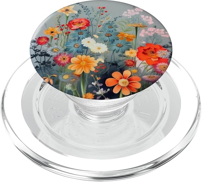 Flower Bouquet Floral Pattern PopSockets Adhesive PopGrip