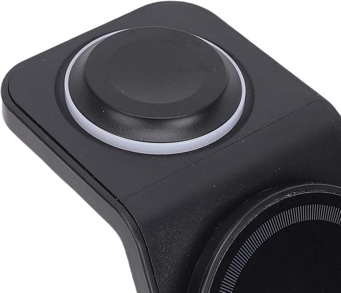 3 in 1 Magnetic Wireless Charging Station15W Fast Charger for Phones with 360 Adjustable Stand Multiple Protections