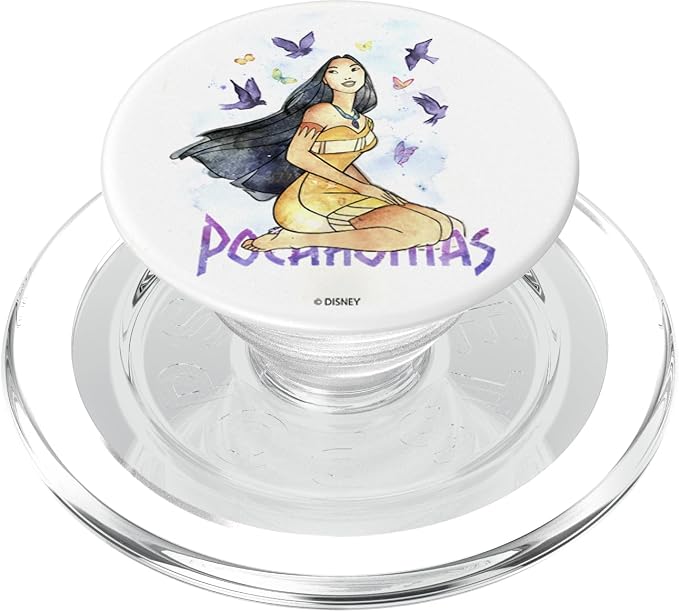 Disney Pocahontas &amp Birds Watercolor Art PopSockets Adhesive PopGrip