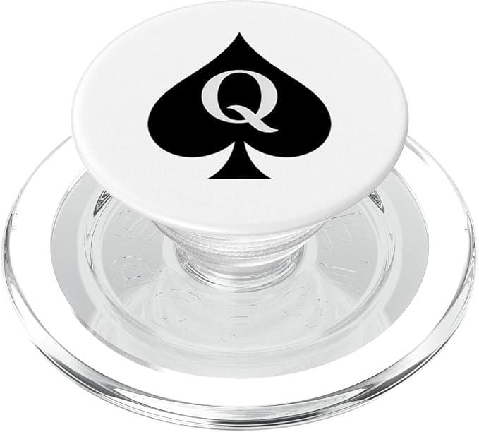 Queen Of Spades Sexy QOS PopSockets PopWallet for MagSafe