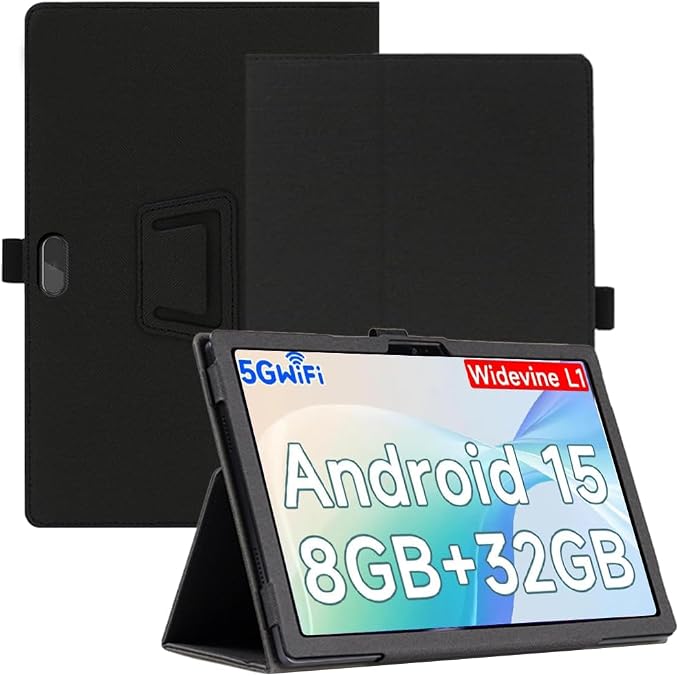 Case for Headwolf HPad6 12 Inch Tablet Premium PU Leather Folio Folding Stand Protective Tablet Cover with Hand Strap Magnet for Headwolf HPad6 12 Inch Tablet