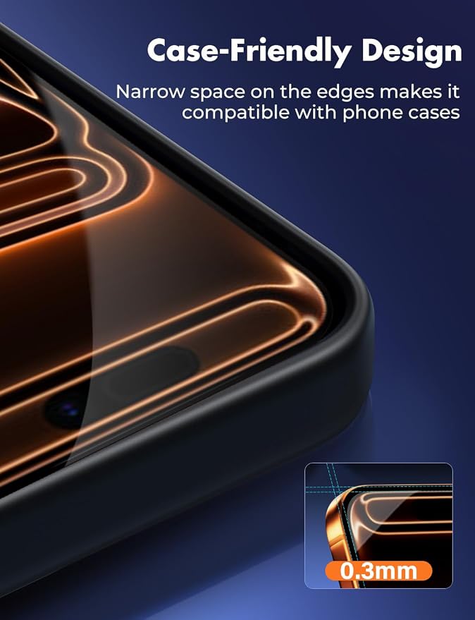 X-level 2 Pack for iPhone 17 Screen Protector with Alignment Frame Anti-Scratch Case FriendlyEasy InstallationTempered Glass Transparent HD for iPhone 17 6.3 Clear Film