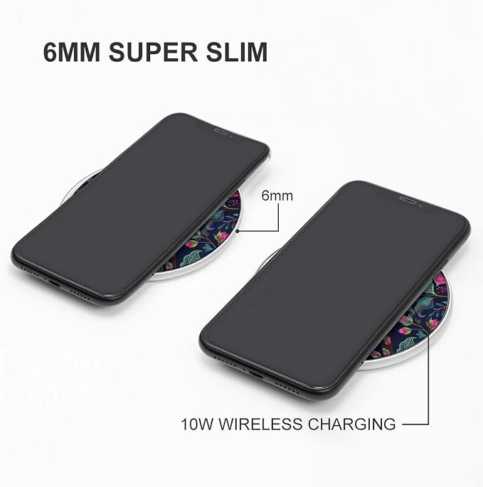 William Morris Wireless Charger Portable Charging Pad | LightweightAll Smartphone