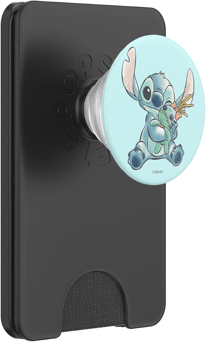 Disney Lilo &amp Stitch Cute Happy Stitch Scrump Sketch Logo PopSockets PopGrip for MagSafe