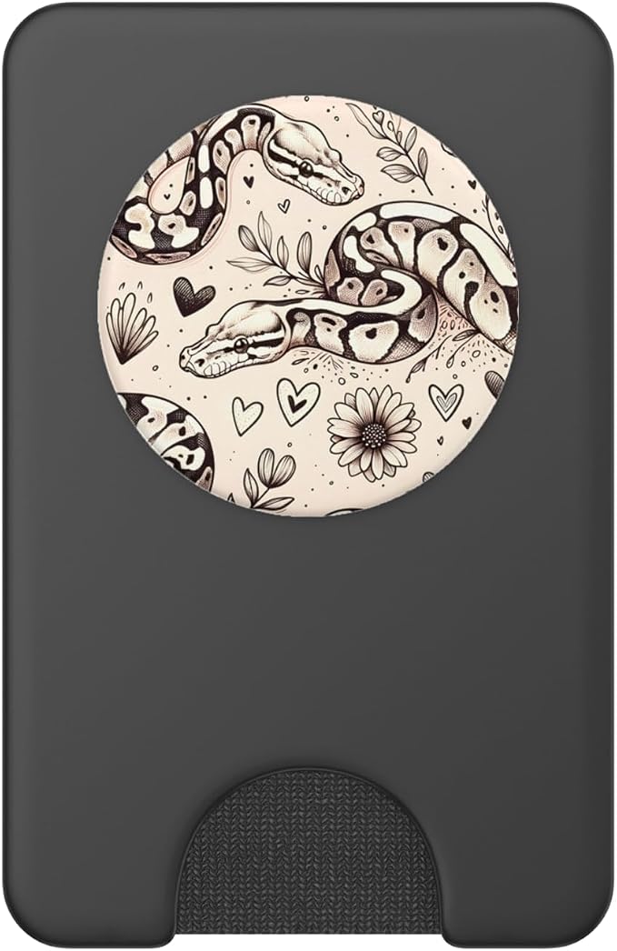 Snake Pattern Ball Python PopSockets PopGrip for MagSafe