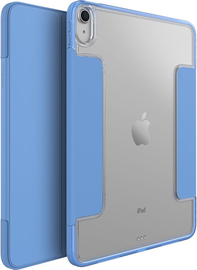 OtterBox - Symmetry Series 360 Elite Case for 10.9" iPad Air 4th/5th Gen - Scratch-Resistant Tablet Case with Folio and Apple Pencil Holder (Bell Bottom Blue)