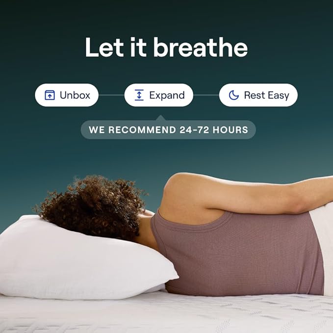 Nectar Premier Hybrid 13” Full Mattress - Medium Firm - Memory Foam & Innerspring Coils - Cooling Upgrade - 2” Pressure Relief Layer - Mattress in a Box - 365-Night Trial & Forever Warranty