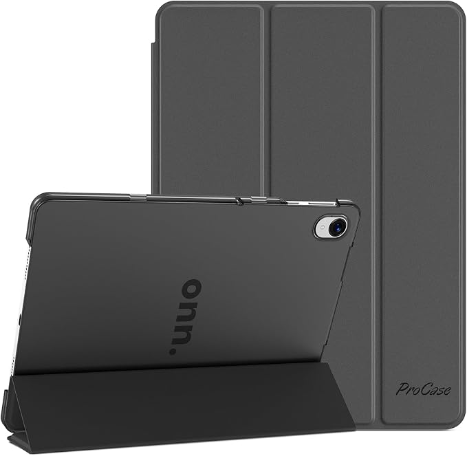 ProCase for Onn. 11 Inch Tablet Pro 2024 Case -Black | Slim Stand Hard Back Shell Protective Smart Cover for Onn. 11” Tablet Pro 2024 Model