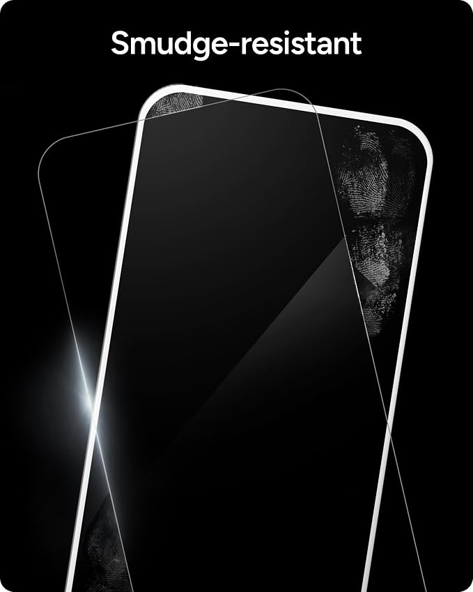 ZAGG Glass+ Screen &amp Camera Lens Protection for iPhone 17 Pro Max - Impact &amp Shatter Protection Full Coverage Scratch &amp Smudge-Resistant Tempered Glass Anti-Reflective Camera Lens Protec