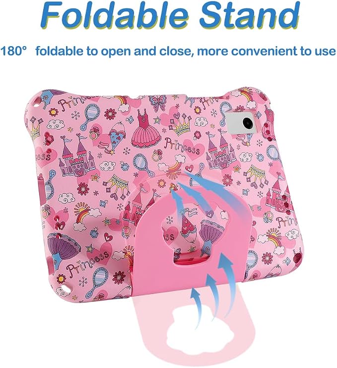 Dinosaur REVVL Tab 5G 2023 Case for Kid Boy Light EVA Kids Friendly Revvl Tab Case with Handle Kickstand Kids Pro Shockproof Full Cover Boy's Gift (KL)