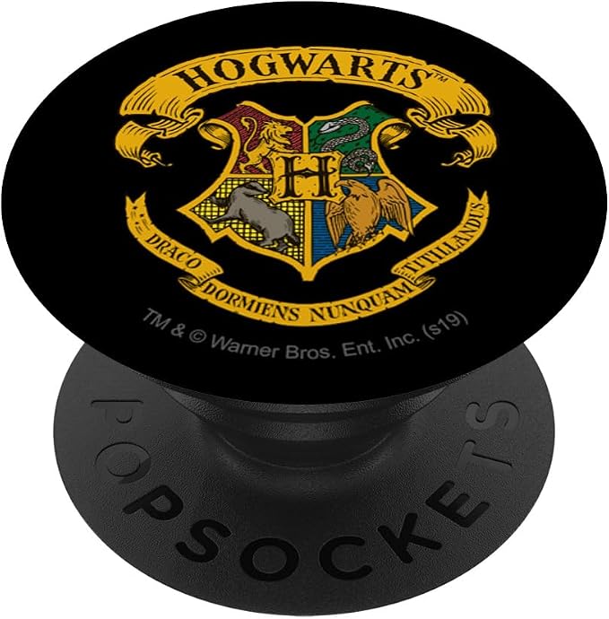 Harry Potter Ilustrated Hogwart's Crest PopSockets Adhesive PopGrip