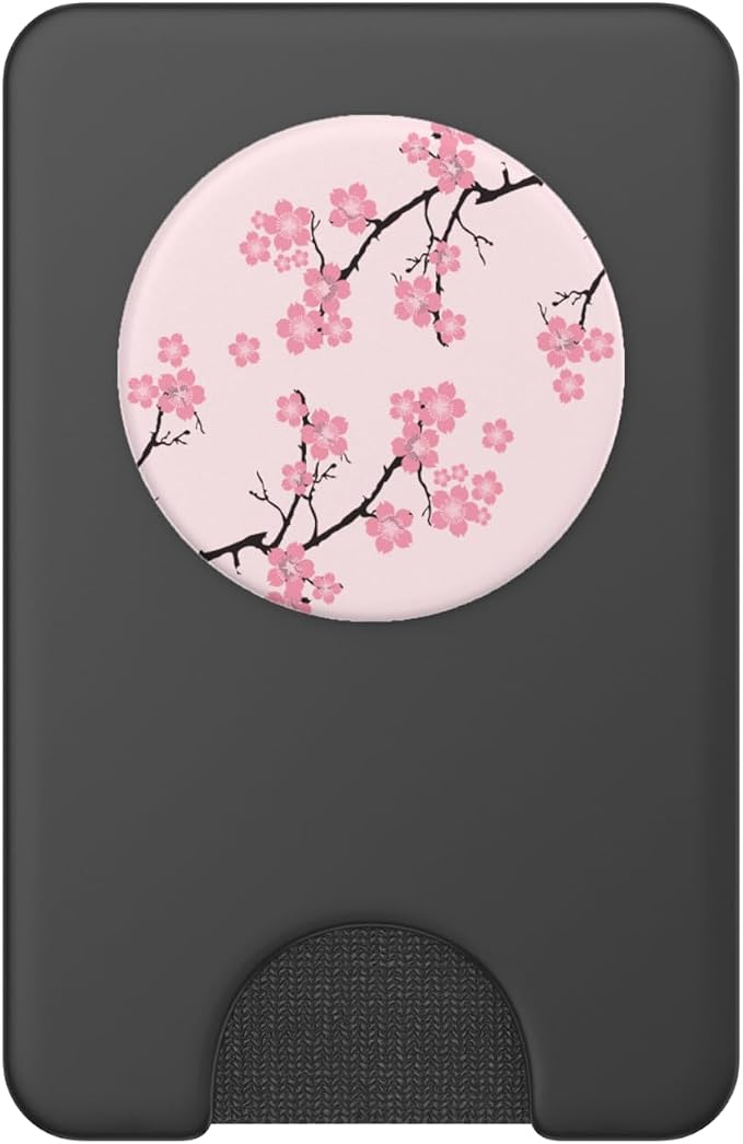 Cute Pink Cherry Blossom Tree Japanese Pastel Pink PopSockets Adhesive PopGrip