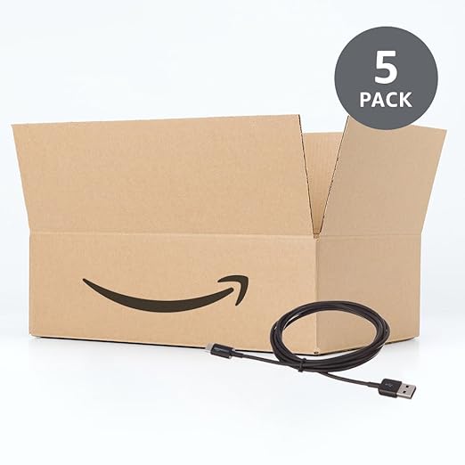 Amazon Basics USB-C to USB-A 2.0 Male Cable - 3 feet (0.9 meters) - Black 24 Pack of 5 120 count total Black